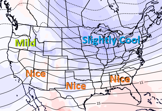 Light Demand Late This Week but Cool Shots Continue Late March Into April